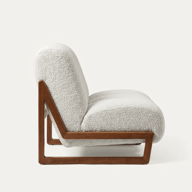 The Boucle Chair front