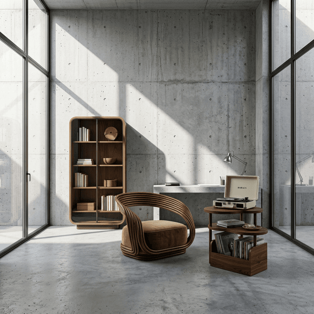 The Brutalist Study angle