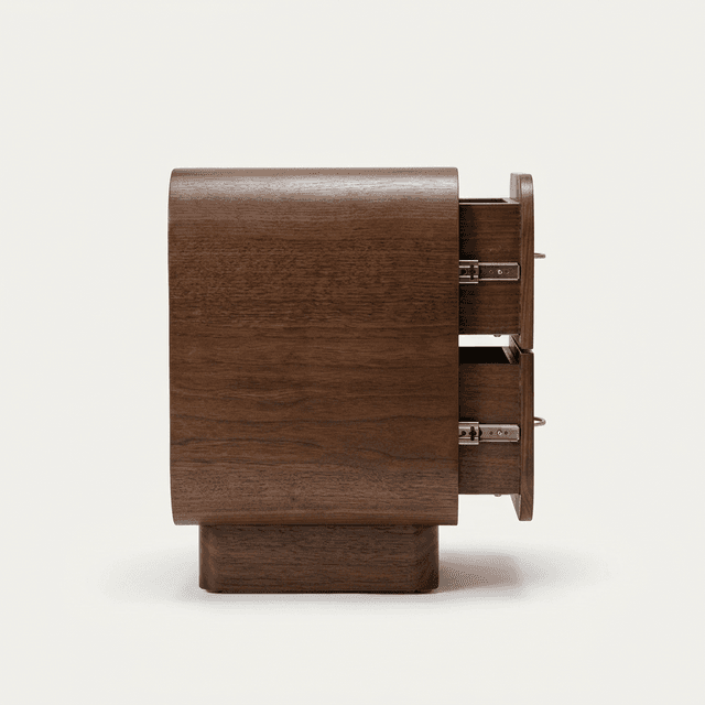 The Wood Nightstand side