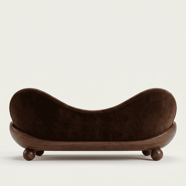 The Floral Chaise back