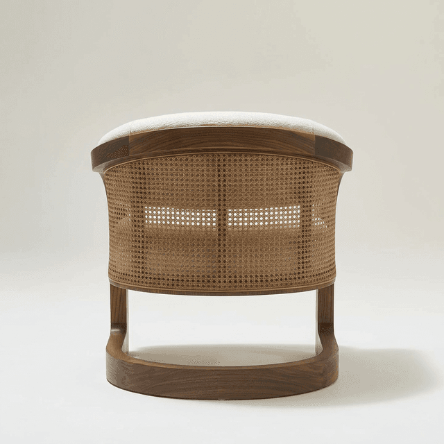 The Woven Lounge back