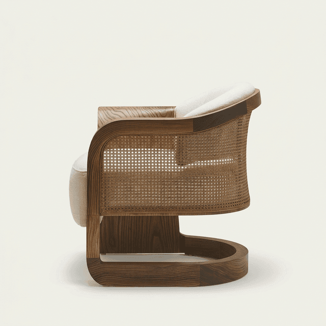 The Woven Lounge side