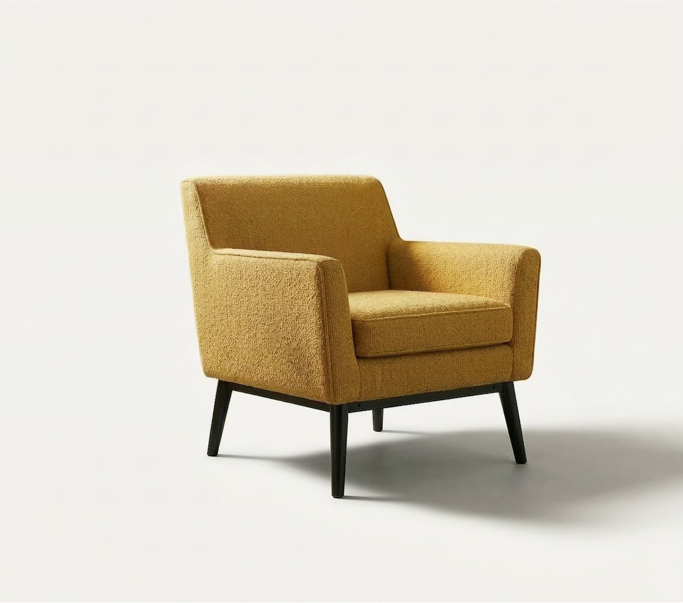 The Sola Chair Yellow Ochre second view