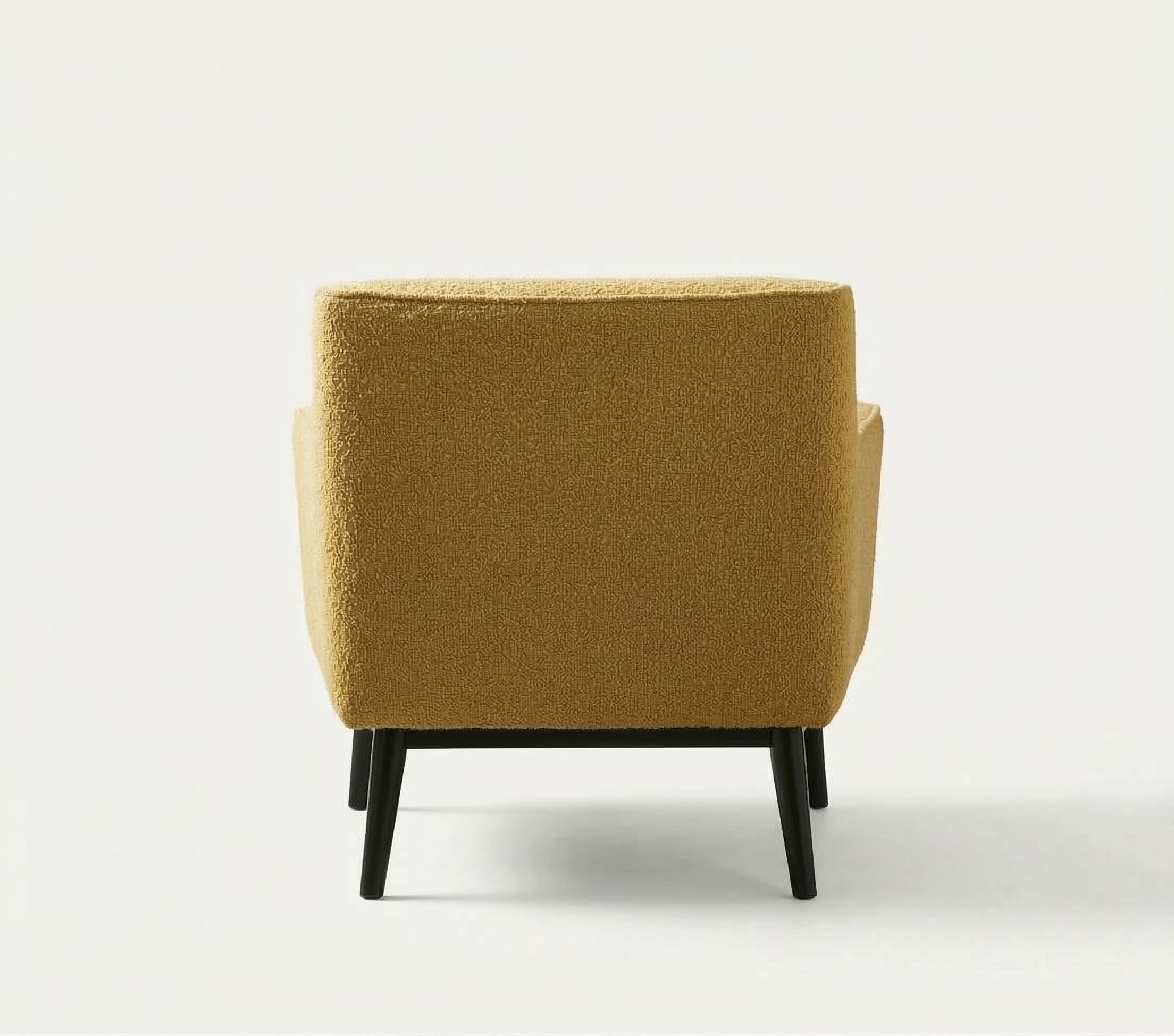 The Sola Chair Yellow Ochre back