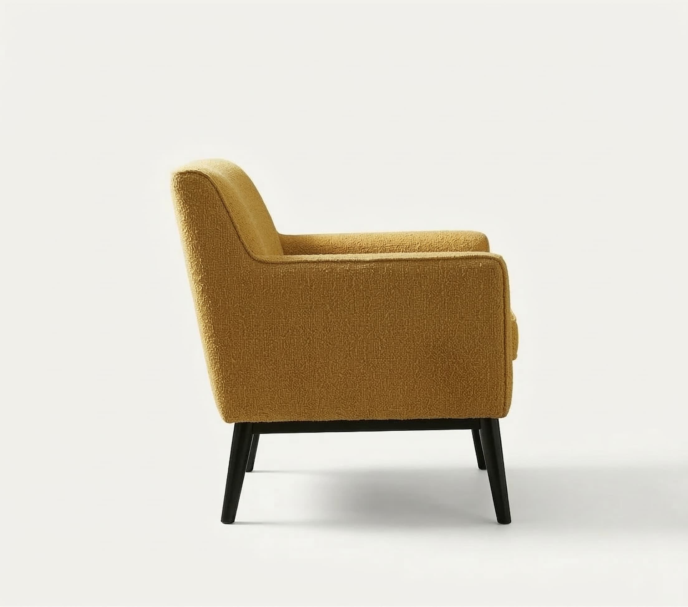 The Sola Chair Yellow Ochre side